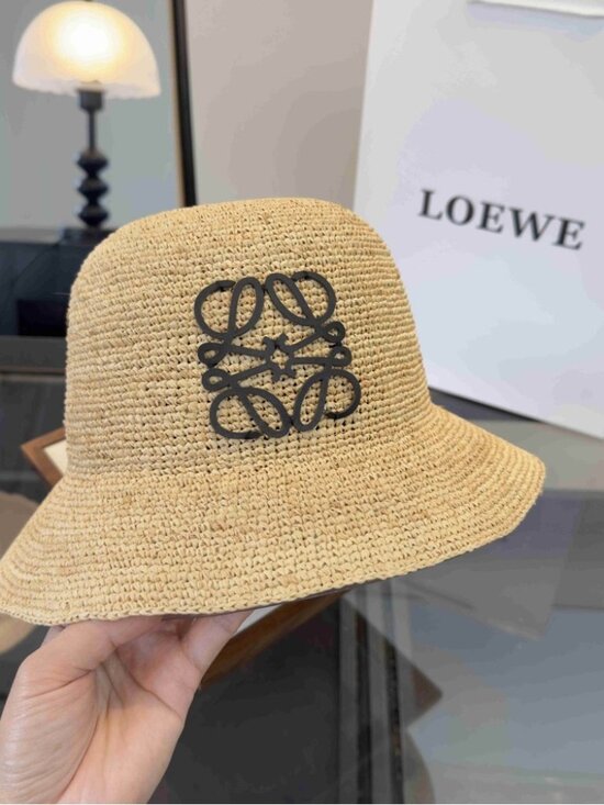 Loewe Accessories - 🌟Loewe Women's Straw Bucket Hat